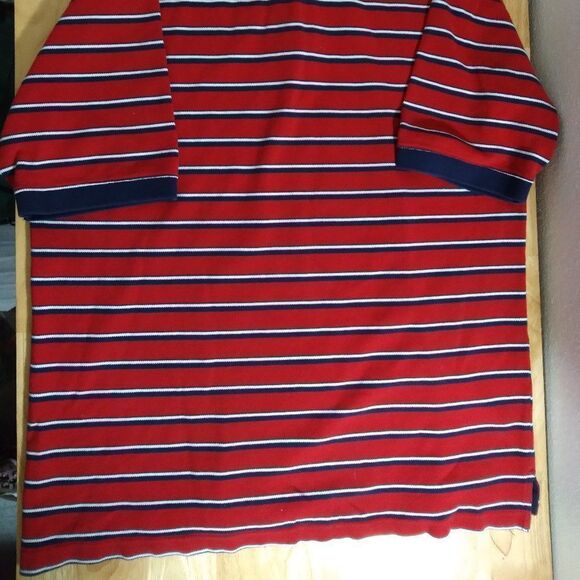 Vintage Warner Bros. Taz Striped Polo Shirt - Picture 5 of 9